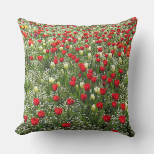 Bed of Tulips Cushion