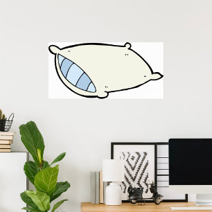 Bed Pillow Poster
