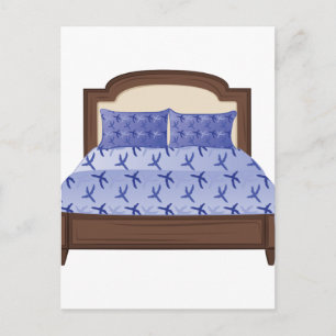 Bed Postcard