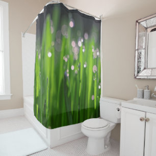 Bedewed Wheatgrass in the Morning Light Shower Curtain