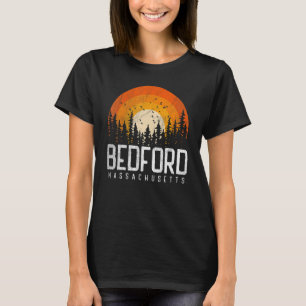 Bedford Massachusetts MA Vintage 70s 80s Retro T-Shirt