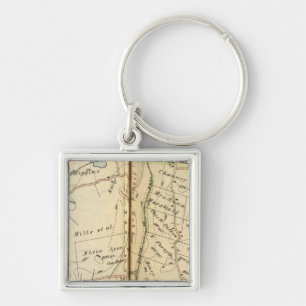 Bedford, New York Key Ring