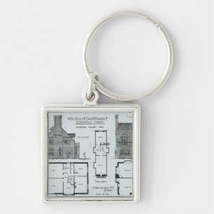 Bedford Park Estate Key Ring