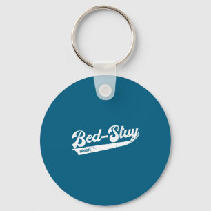 Bedford Stuyvesant Bed Stuy Brooklyn New York City Key Ring