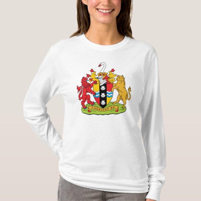 Bedfordshire Coat of Arms T-Shirt (Front)