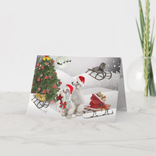 Bedlington Christmas Holidays Holiday Card