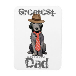 Bedlington Dad Magnet