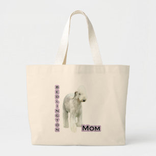 Bedlington Mum 4 Large Tote Bag
