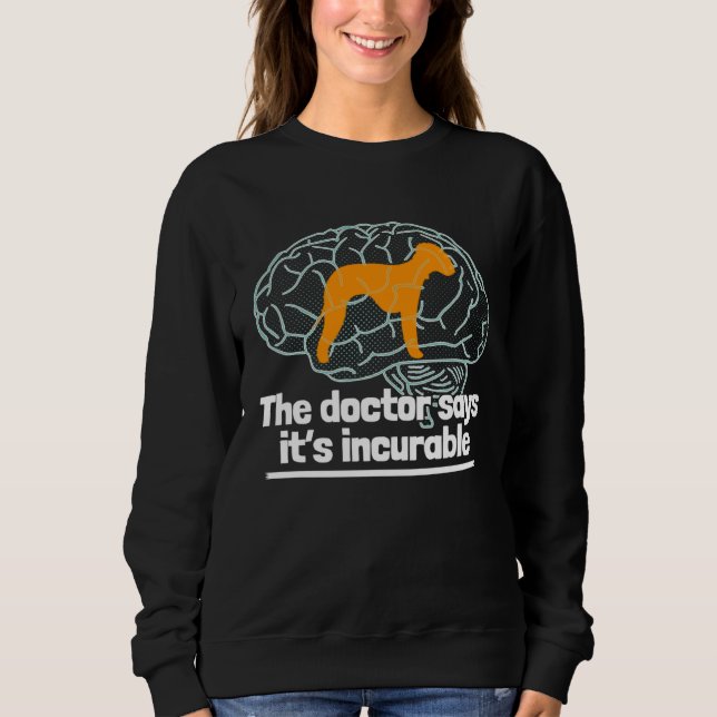 Bedlington Terrier  2 Sweatshirt (Front)