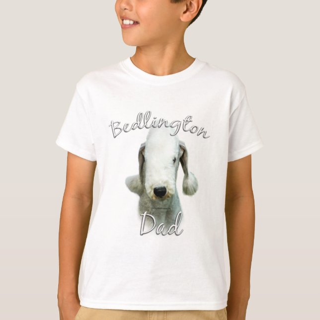 Bedlington Terrier Dad 2 T-Shirt (Front)