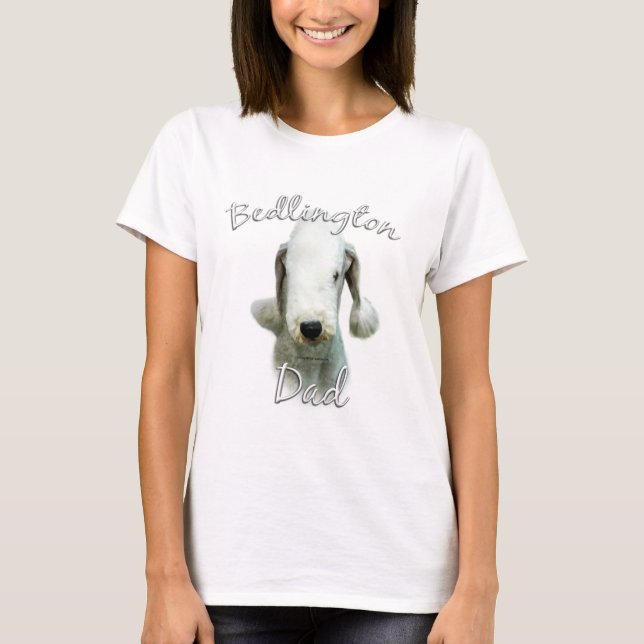 Bedlington Terrier Dad 2 T-Shirt (Front)