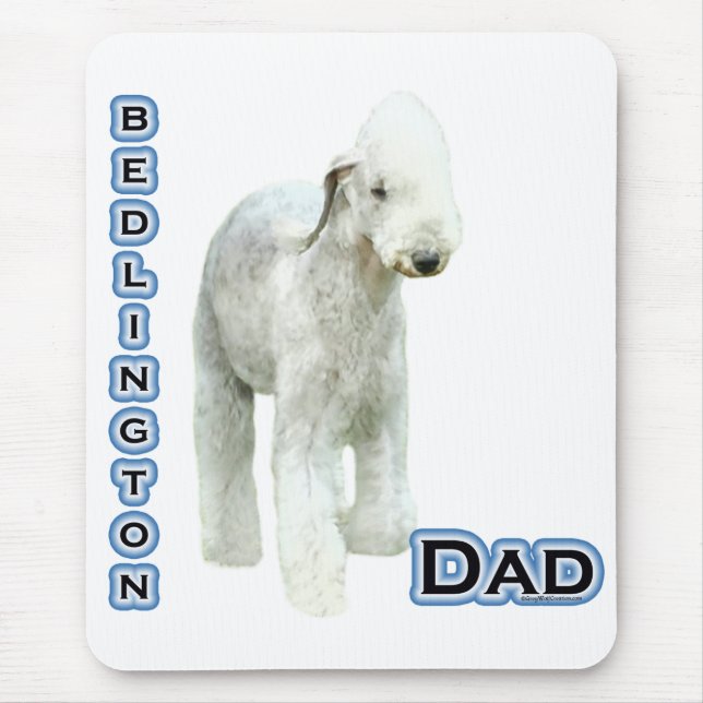 Bedlington Terrier Dad 4 Mouse Pad (Front)