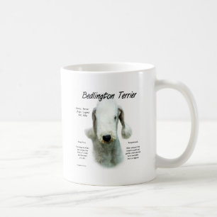 Bedlington Terrier History Design Coffee Mug