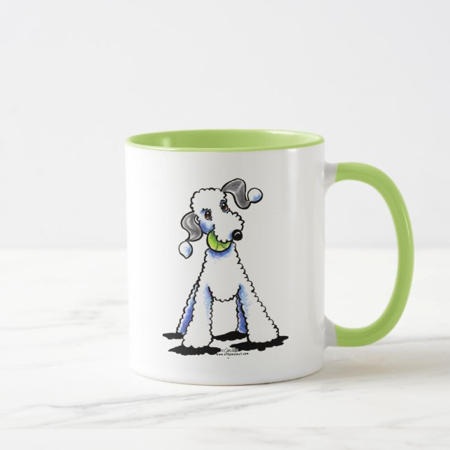 Bedlington Terrier Let's Play Mug (Right)