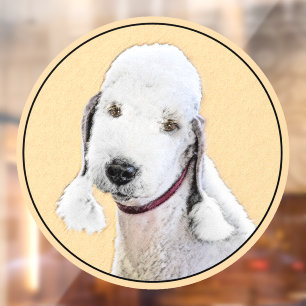 Bedlington Terrier Painting - Original Dog Art