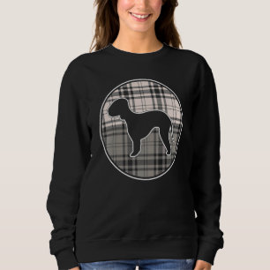 Bedlington Terrier Plaid Sweatshirt