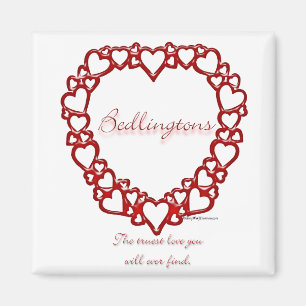 Bedlington Terrier True Love Magnet