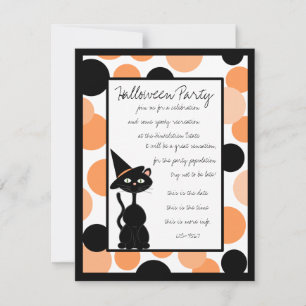 Bedotted Halloween Invites