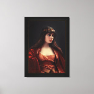 Bedouin Girl by Luis Ricardo Falero Canvas Print