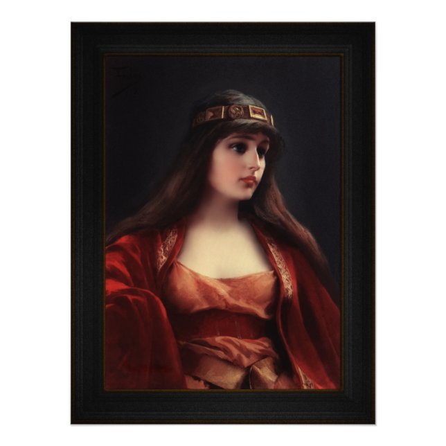 Bedouin Girl by Luis Ricardo Falero Photo Print (Front)