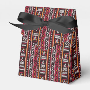 Bedouin Sadu Fabric Pattern Favour Box
