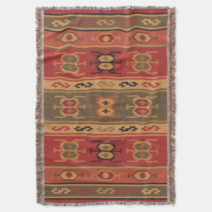 Bedouin Style Throw Blanket