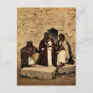 Bedouins of the Jordan District, Holy Land rare Ph Postcard