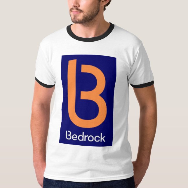 bedrock_new_logo T-Shirt (Front)