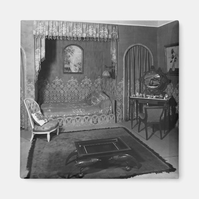 Bedroom belonging to Jeanne Lanvin  c.1920-25 Magnet (Front)
