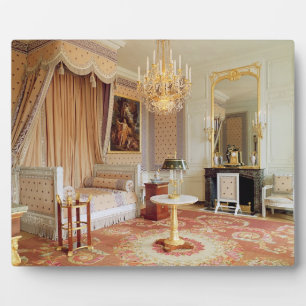 Bedroom in the Grand Trianon (photo) Plaque