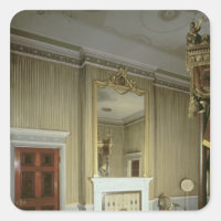 Bedroom with fireplace designed by Adam, c.1776