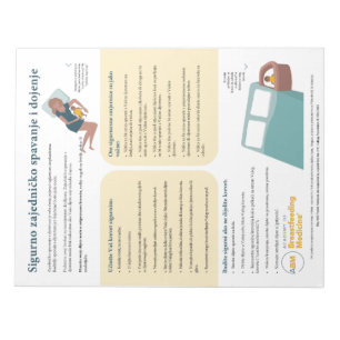 Bedsharing and Breastfeeding Tear-away (Croatian) Notepad