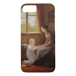 Bedtime, 1890 (oil on panel) Case-Mate iPhone case