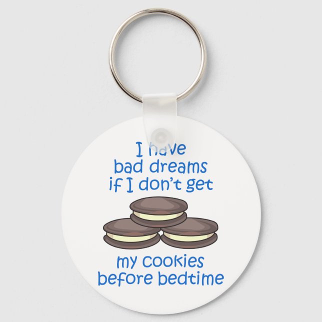 Bedtime Cookies Key Ring (Front)