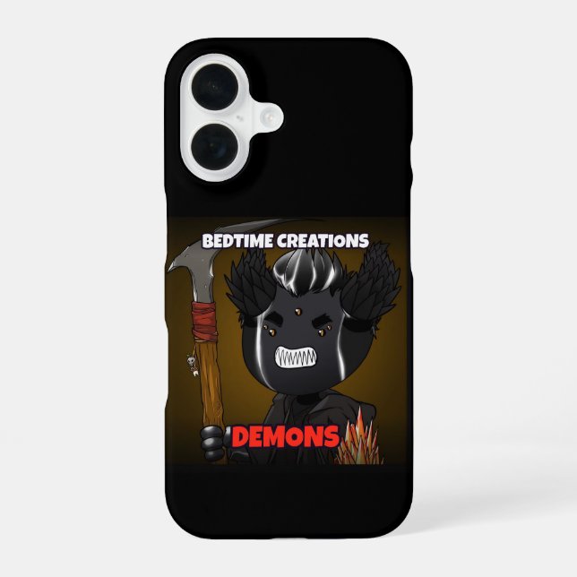 Bedtime Creations Demons iPhone Case (Back)