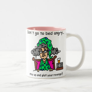 Bedtime Humour Two-Tone Coffee Mug