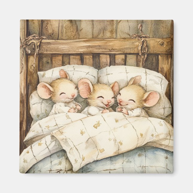 Bedtime Mice Magnet (Front)
