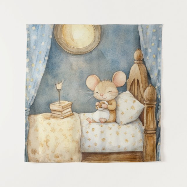 Bedtime Mice Tapestry (Front)