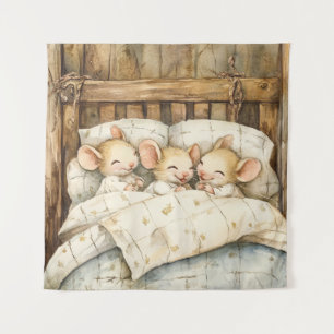 Bedtime Mice Tapestry