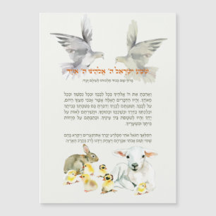 Bedtime Shema Israel for Children w. Baby Animals
