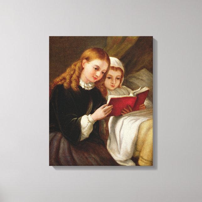 Bedtime Story Canvas Print (Front)