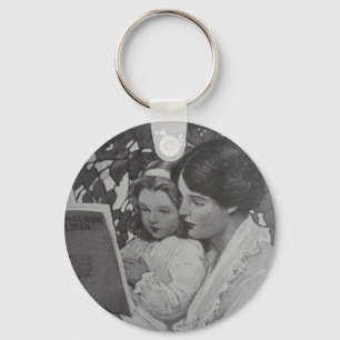 Bedtime Story Key Ring