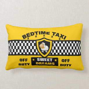 Bedtime Taxi Lumbar Cushion