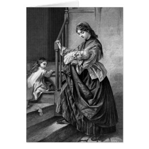 "Bedtime" Vintage Victorian Illustration