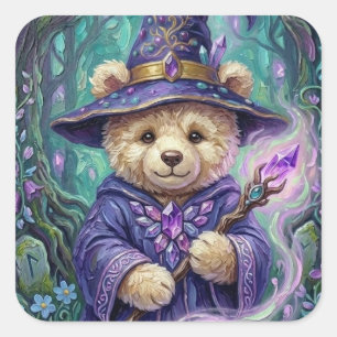 BedTimeSpell2 Square Sticker