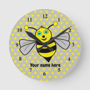 Bee Acrylic wall clock