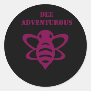 Bee Adventurous Sticker