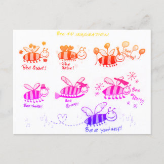 Bee An Inspiration Postcard