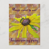 Bee and Black Eyed Susan Housewarming Party