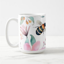Bee and Flower Coffee